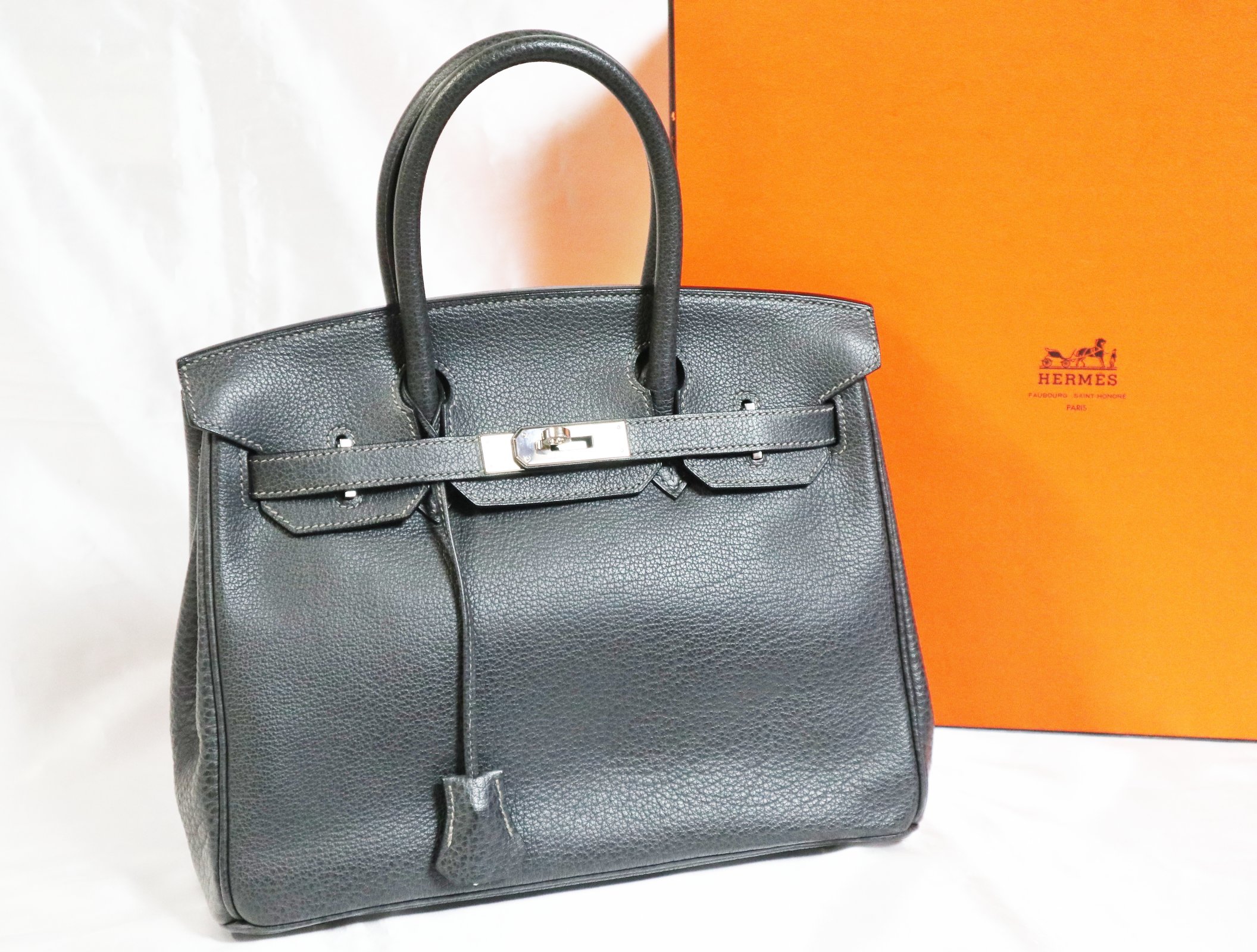 お買取りさせていただきました！！エルメス ＜バーキン30/SV金具 