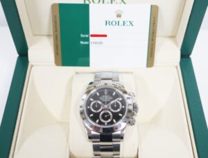 【2026年最新】ロレックス デイトナ Ref.116520 ブラック文字盤を370万円で高価買取しました｜買取実績をご紹介